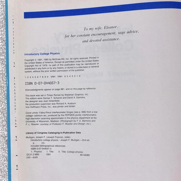 Vintage Introductory College Physics Second Edition Hard Cover Text Book - Picture 7 of 13